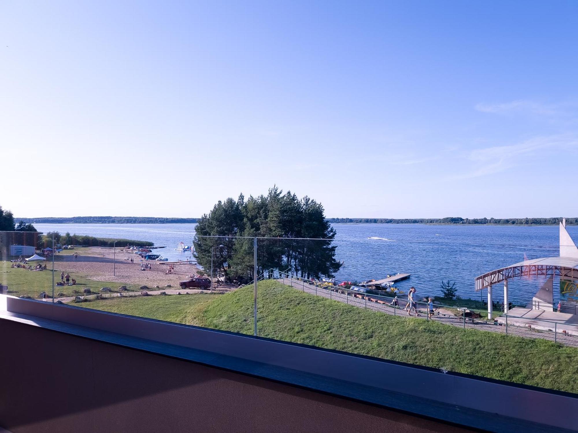 Zubr Nad Zalewem Apartment Luka Exterior photo